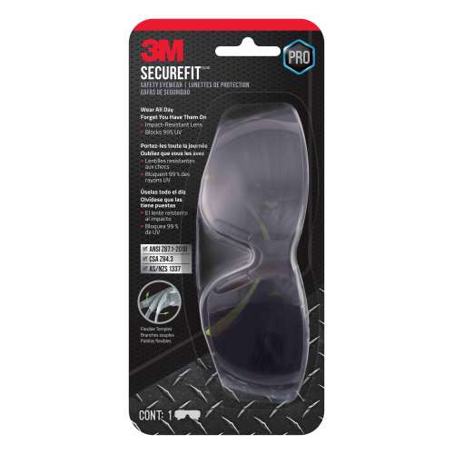 7100111916 SF400G-WV-6-PS SecureFit™ 400 Eye Protection SF400G-WV-6-PS, Gray Anti-Fog, 6ea/cs