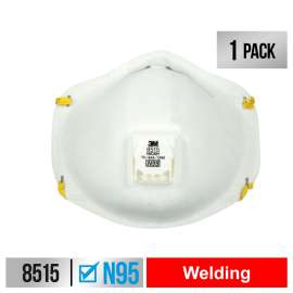 7100117588 8515HA1-A-PS Welding Valved Respirator 8515HA1-A-PS 1 ea/pk, 12 pks/cs