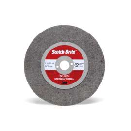 7100132612 Scotch-Brite™ EXL PRO Unitized Wheel, EX-UW, 8A Coarse, 3 in x 2.7 mm x 3/8 in, 40 ea/Case