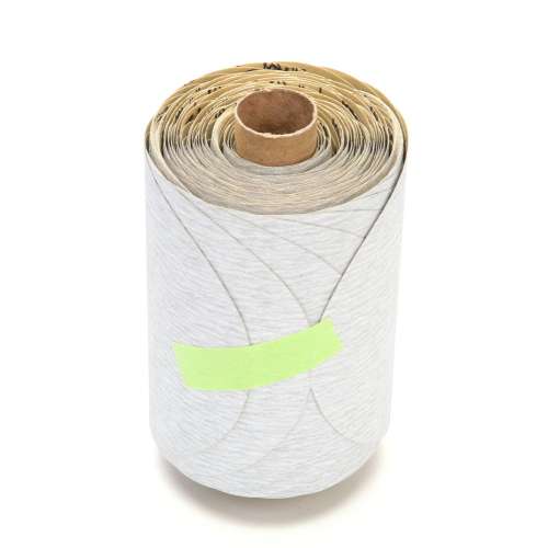 7100132652 Stikit™ Paper Disc Roll 426U, 240 A-weight, 5 in x NH, Die 500X, 175 Discs/Roll, 6 Rolls/Case