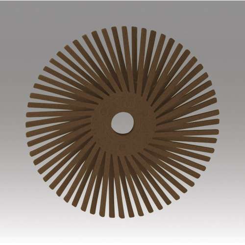 7100135079 Scotch-Brite™ Radial Bristle Disc, 1 in x 1/8 in 36, 2000 ea/Case