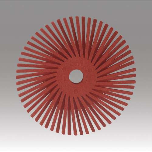 7100135084 Scotch-Brite™ Radial Bristle Disc, 1 in x 1/8 in 220, 2000 ea/Case