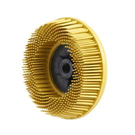 7100138288 Scotch-Brite™ Bristle Disc, BD-ZB, 80, Yellow, 4-1/2 in x M14-2, 5/Carton, 10 ea/Case