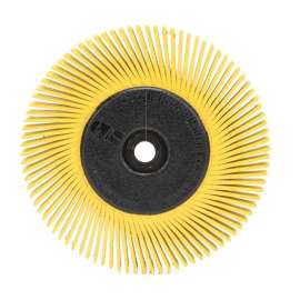7100138291 Scotch-Brite™ Radial Bristle Brush, 6 in x 1/2 in x 1 in 80 With Adapter, 5 ea/Case