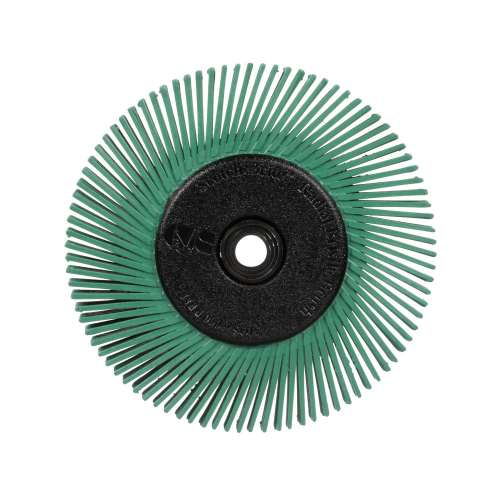 7100138347 Scotch-Brite™ Radial Bristle Brush, 6 in x 1/2 in x 1 in 50 With Adapter, 5 ea/Case