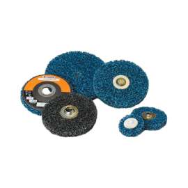 7100142487 Standard Abrasives™ Quick Change Cleaning Pro Disc, 840497, SiC, TSM, Black, 3 in, Die QS300VM, 10/Carton, 40 ea/Case