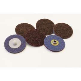 7100143670 Standard Abrasives™ Quick Change Surface Conditioning XD Disc, 879901, A/O Coarse, TSM, BRN, 4 in, QS400BBM, 25/Car, 100 ea/Case