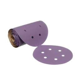 7100145434 Cubitron™ II Stikit™ Film Disc Roll 775L, 320+, 6 in x NH, D/F 6HL, Die 600HZ, 100 Discs/Roll, 4 Rolls/Case