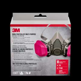 7100155156 65021H1-DC Household Multi-purpose Respirator, 65021H1-DC, 1 each/pack, 4 packs/case