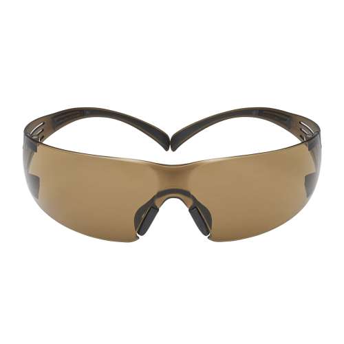 7100155940 SF405SGAF-BLA SecureFit™ Safety Glasses SF405SGAF-BLA, Black/Brown, Brown Scotchgard™ Anti-fog Lens, 20 EA/Case