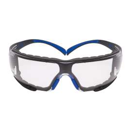 7100156104 SF401SGAF-BLU-F SecureFit™ Safety Glasses SF401SGAF-BLU-F, Blue/Gray, Clear Scotchgard™ Anti-fog Lens, Foam Gasket, 20 EA/Case
