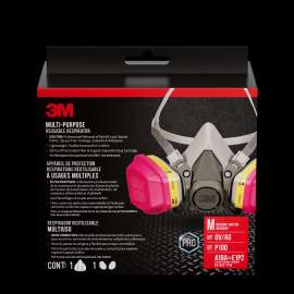 7100156931 62023H1-DC Multi-Purpose Respirator, 62023H1-DC, 1 each/pack, 4 packs/case