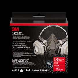 7100159322 6311P1-DC Performance Paint Project Respirator OV/P95, 6311P1-DC, Size Large,1 each/pack, 4 packs/case