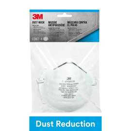 7100159379 8661P4-C Home Dust Mask, 8661P4-C, 4 eaches/pack, 36 packs/case