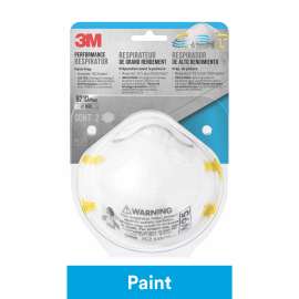 7100159388 8210PP2-DC Performance Paint Prep Respirator N95 Particulate, 8210PP2-DC, 2 eaches/pack, 12 packs/case