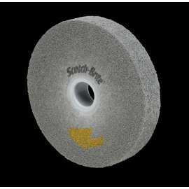 7100159581 Scotch-Brite™ EXL Pro Deburring Convolute Wheel, EP-WL, 9S Fine, 4 in x 2 in x 1 in, 2 ea/Case