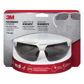 7100160817 47080H1-DC Performance Eyewear Anti-Fog, 47080H1-DC, White, Gray Lens, 4/case