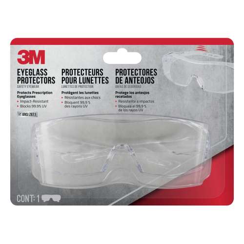 7100164949 47031H1-DC Eyeglass Protectors Anti-Scratch, 47031H1-DC, Clear, Clear Lens, 6/case