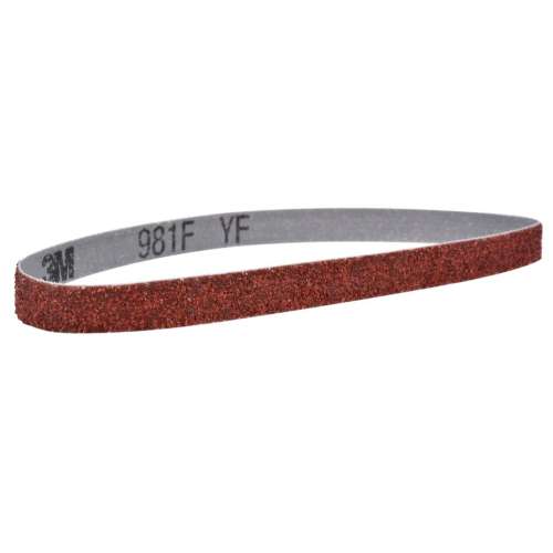 7100164953 Cubitron™ II Cloth Belt 981F, 3 x 132 in, 60+, YF-weight, Film-lok, 25 ea/Case