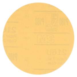 7100167414 Hookit™ Gold Paper Disc 216U, P800, 3 in x NH (76.2 mm x NH)