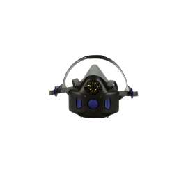 7100172051 HF-802SD Secure Click™ Half Facepiece Reusable Respirator with Speaking Diaphragm HF-802SD, Medium, 10 ea/Case