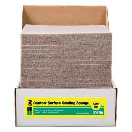 7100172074 General Purpose Sanding Pad 904-ESF, Contour Surface, 4 1/2 in x 5 1/2 in x 3/16 in, Super Fine, Bulk, 24/cs