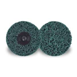 7100173790 Scotch-Brite™ Roloc™ Clean and Strip XT Pro Extra Cut Disc, XC-DR, A/O XCRS, GRN, TR, Green, 3 in, DieQ300V, 10/Carton, 40 ea/Case