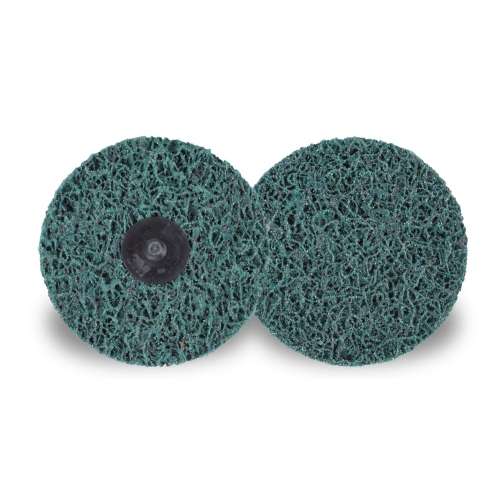 7100173796 Scotch-Brite™ Roloc™ Clean and Strip XT Pro Extra Cut Disc, XC-DR, A/O XCRS, Green, TR, 4 in, Die Q400BB, 10/Carton, 40 ea/Case