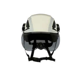 7100176970 X5-SV02 X5-SV02 Short Visor for X5000 Safety Helmet, Grey Anti-Fog Anti-Scratch Polycarbonate, ANSI 10 EA/Case