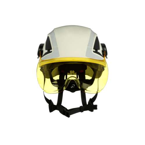 7100176971 X5-SV03 X5-SV03 Short Visor for X5000 Safety Helmet, Amber Anti-Fog Anti-Scratch Polycarbonate, ANSI 10 ea/Case