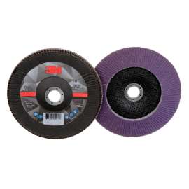 7100177999 Flap Disc 769F, 80+, T29, 7 in x 7/8 in, 5 ea/Case