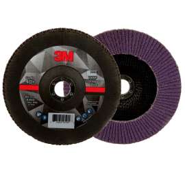 7100178029 Flap Disc 769F, 40+, T27, 7 in x 7/8 in, 5 ea/Case
