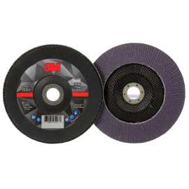 7100178089 Flap Disc 769F, 120+, T29, 7 in x 7/8 in, 5 ea/Case
