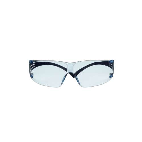 7100180046 SF204SGAF-BLU SecureFit™ 200 Series SF204SGAF-BLU, Blue Temples, Light Blue Scotchgard™ Anti-Fog Lens, 20 EA/Case