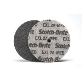 7100188540 Scotch-Brite™ EXL Unitized Wheel, XL-UW, 2A Medium, 6 in x 3/20 in x 1 in, 24561A, 4 ea/Case