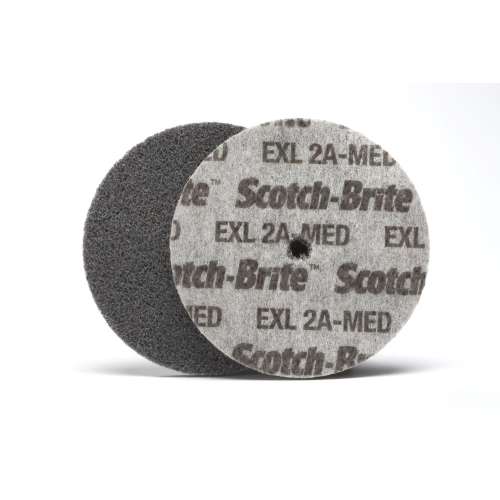 7100188540 Scotch-Brite™ EXL Unitized Wheel, XL-UW, 2A Medium, 6 in x 3/20 in x 1 in, 24561A, 4 ea/Case