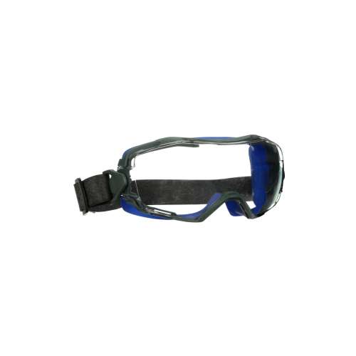 7100191928 GG6001NSGAF-BLU GoggleGear™ 6000 Series, GG6001NSGAF-BLU, Blue Shroud, Neoprene Strap, Scotchgard™ Anti-Fog Coating, Clear AF-AS lens, 10ea/cs