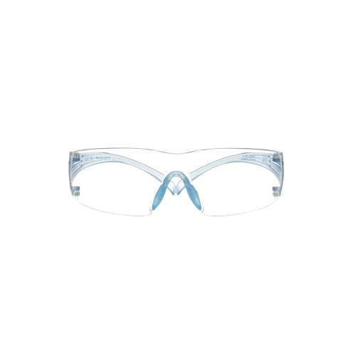 7100202277 SF301SGAF-LBL SecureFit™ 300 Series, SF301SGAF-LBL, Ice Blue Temples, Scotchgard™Anti-fog Coating, Clear AF-AS lens, 20 ea/Case
