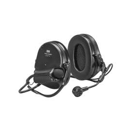 7100202856 MT20H682BB-09N SV PELTOR™ SWAT-TAC VI NIB Hearing Defender MT20H682BB-09N SV, Black, Backband, 10 ea/Case, Restricted