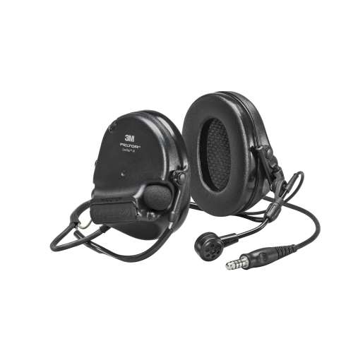 7100202860 MT20H682BB-47N SV PELTOR™ SWAT-TAC VI NIB Headset MT20H682BB-47N SV, Single DL, Black, Backband, 10 ea/Case, Restricted
