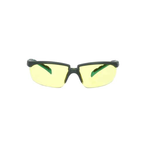 7100203164 S2003SGAF-BGR Solus™ 2000 Series, S2003SGAF-BGR, Gray/Blue-Green Temples,Scotchgard™ Anti-Fog Coating, Amber AF-AS lens, 20ea/cs