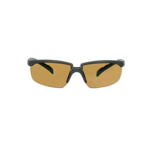 7100203166 S2005SGAF-BGR Solus™ 2000 Series, S2005SGAF-BGR, Gray/Blue-Green Temples,Scotchgard™ Anti-Fog Coating, Brown AF-AS lens, 20ea/cs