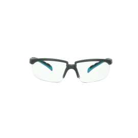 7100203178 S2001SGAF-BGR Solus™ 2000 Series, S2001SGAF-BGR, Gray/Blue-Green Temples, Scotchgard™ Anti-Fog Coating, Clear AF-AS lens, 20ea/cs