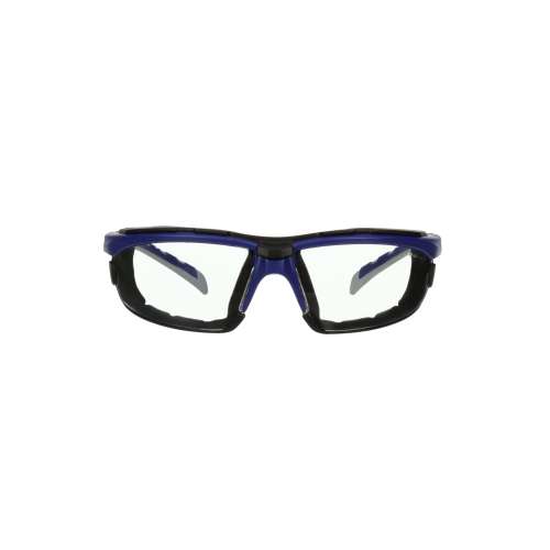 7100203183 S2001SGAF-BGR-F Solus™ 2000 Series, S2001SGAF-BGR-F, Gray/Blue-Green Temples, Scotchgard™ Anti-Fog Coating, Clear AF-AS lens,Foam Gskt 20ea/cs