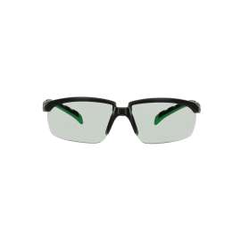 7100203187 S2017AS-BLK Solus™ 2000 Series, S2017AS-BLK, Black/Green Temples, IR 1.7 Gray Anti-Scratch lens, 20ea/cs