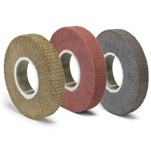 7100207783 Scotch-Brite™ High Strength Premium Blend and Finish Flap Brush, 8 in x 1.5 x 3 in, 7A CRS, 1 ea/Case