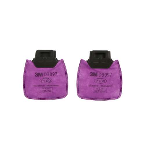 7100213150 D3097 Secure Click™ Particulate Filter P100 with Nuisance Level Organic Vapor Relief D3097, 100 ea/Case