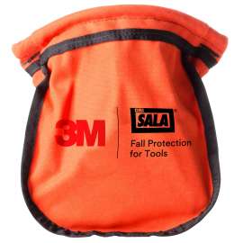 7100214256 1500121 DBI-SALA® Parts Pouch, Canvas Orange 1500121, Small, 1 EA
