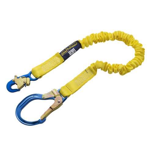 7100217309 1244311 DBI-SALA® ShockWave™2 Shock Absorbing Lanyard 1244311, Yellow, 6 ft.(1.8m), 1 ea