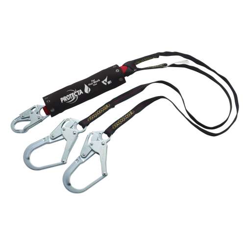 7100218778 1340185 Protecta® Shock Absorbing Lanyard for Hot Work Use 1340185, 6ft (1.8m), 1 ea